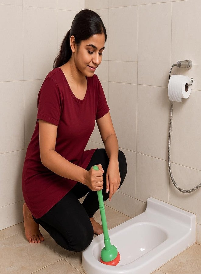 Goel Store مكبس تسليك المجاري المطاطي متعدد الاستخدامات من متجر جويل (كبير، متعدد الألوان) - Image 4
